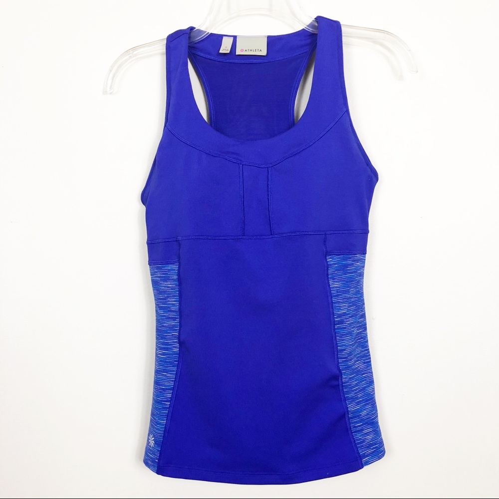 Athleta Space Dye PR Racerback Top Soft Cup Bra
